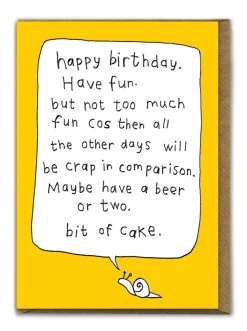 Happy Birthday Have Fun Card