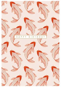 Happy Birthday Koi Carp