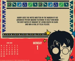 Harry Potter 2026 Desk Block Calendar