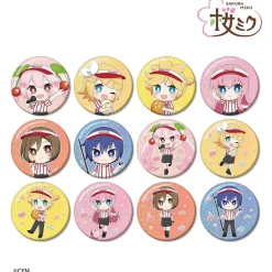 Hatsune Miku Chibi Character Trading Holographic Badge