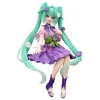 Hatsune Miku Flower Fairy Cosom Purple Color Version Noodle Stopper PVC Statue 14 cm
