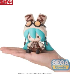 Hatsune Miku Marshmallow Hot Cocoa Fuwa Pett Chibi Figure 10 cm