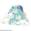 Hatsune Miku x Cinnamoroll Potekoro Mascot 3 Trading Figure