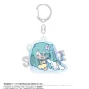 Hatsune Miku x Cinnamoroll Relax Aurora Acrylic Keychain