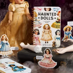 Haunted Dolls Sticker Book