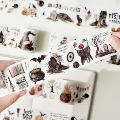 Haunted House Washi Tape Sticker Set