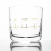 Heartbeat Whiskey Glass