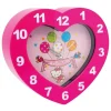 Hello Kitty Heart Shaped Wall Clock
