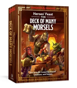 Heroes' Feast: The Deck of Many Morsels: 50 Cards for Conjuring Snacks, Libations, and Sweets