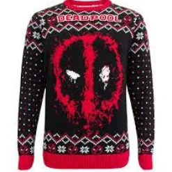 Heroes Inc. Spray Christmas Jumper