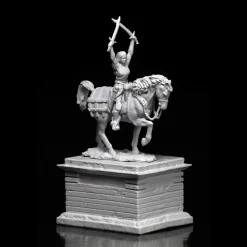 Heroic Statue (Wave 12.5) WizKids Deep Cuts Unpainted Miniature