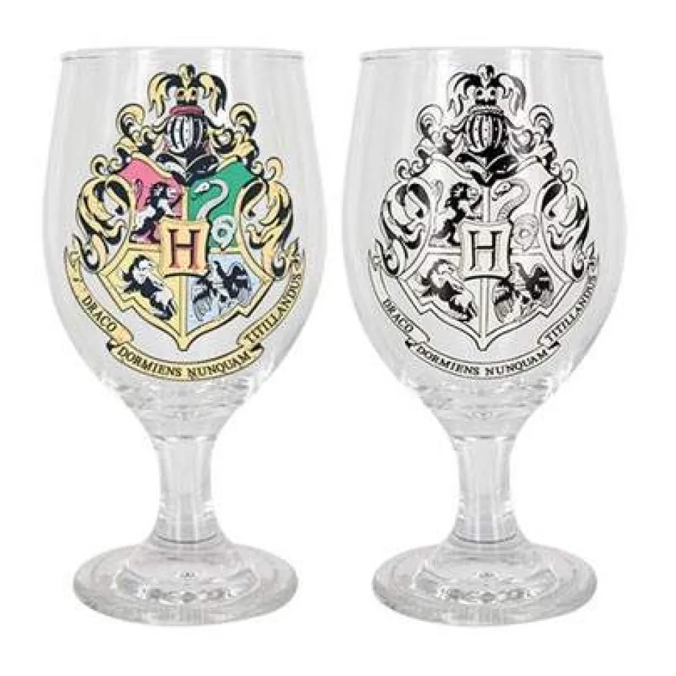 Hogwarts Color-Change Water Glass