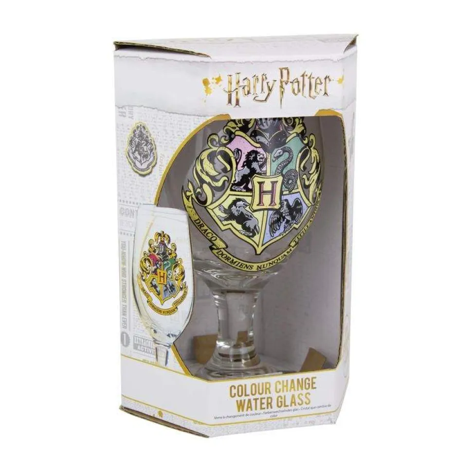 Hogwarts Color-Change Water Glass