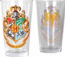 Hogwarts Large Crest Glass