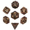 Hollow Metal Poly Ancient Dragon Flower Copper (7)