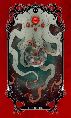 Horror Tarot Deck and Guidebook