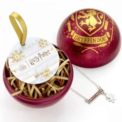 House Gryffindor Gift Bauble with Necklace