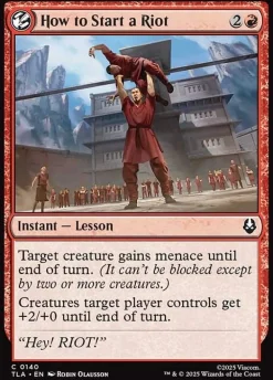 How to Start a Riot (Enkeltkort)