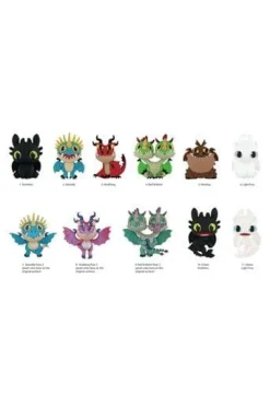 How to Train Your Dragon Series 1 PVC Bag Clip