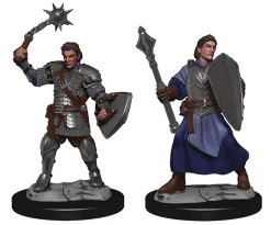 Human Clovis Concord Male Cleric (Wave 1) Critical Role Unpainted Miniatures Figur