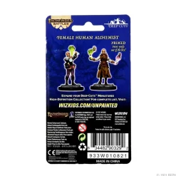 Human Female Alchemist (Wave 15) Pathfinder Deep Cuts Unpainted Miniature Figur
