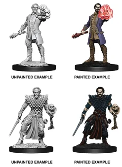 Human Male Warlock (Wave 10) Dungeons & Dragons Nolzurs Marvelous Unpainted Miniature Figur