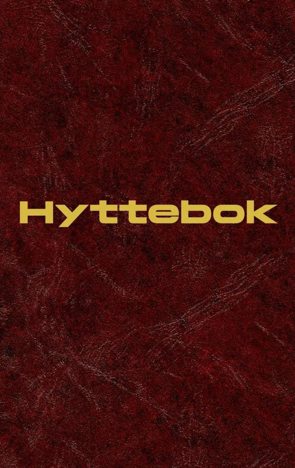 Hyttebok