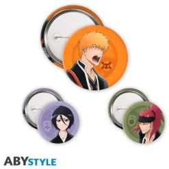 Ichigo, Rukia, Renji Badge Pack