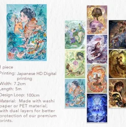 Imperial Glimmer Wide Washi/PET Tape (GILDED)