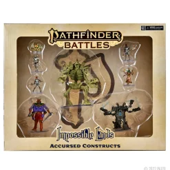 Impossible Lands Accursed Constructs Box Set Pathfinder Battles Premium Painted Figure