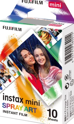 INSTAX mini Film Spray Art (10)