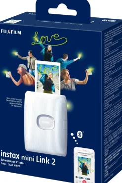 INSTAX mini Link 2 Clay White Printer