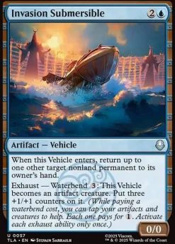 Invasion Submersible (Enkeltkort)