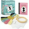 Jane Austen Cross-Stitch Kit: Includes 4 patterns