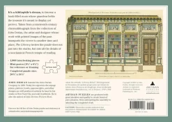 John Derian Paper Goods: The Library 1,000-Piece Puzzle