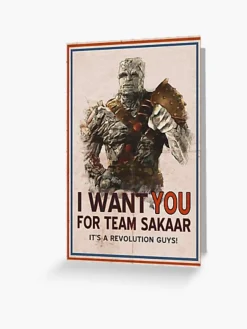 Join The Revolution! Greeting Card