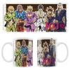 JoJo's Bizarre Adventure Main Characters Ceramic Mug 320 ml