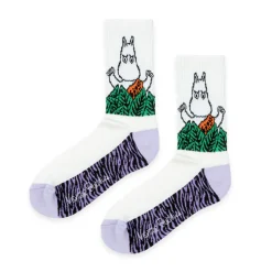 Jungle Moomin Stripes Retro Socks (35-42)