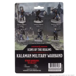 Kalaman Military Warband Icons of the Realms Premium Painted Miniatures