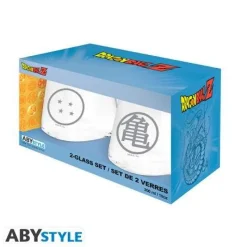 Kame & Dragon Ball Glass Set of 2