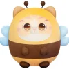 Kitten with Bee Hoodie Plush 23 cm