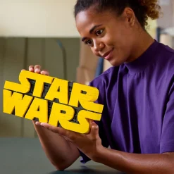 Klossebygd Star Wars logo (75407)