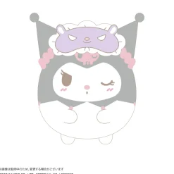 Kuromi Fuwakororin Plush Figure M Size 4