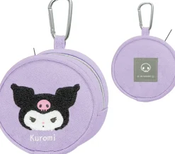 Kuromi Mofumofu Round Mini Pouch