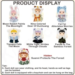 Laura Chinese Mythic Beasts Series Vinyl Plush Blind Box