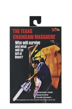 Leatherface 50th Anniversary Clothed Action Figure 20 cm