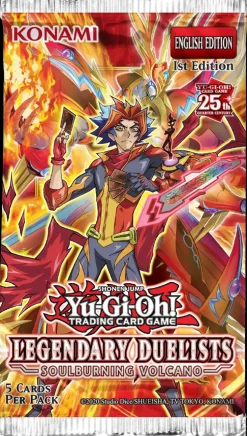 Legendary Duelists Soulburning Volcano Booster Pack Yu-Gi-Oh! CCG