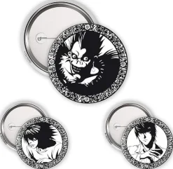 Light, L & Ryuk Badge Pack