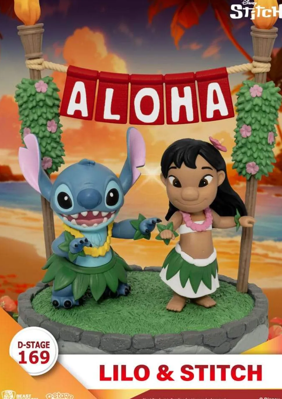 Lilo & Stitch D-Stage PVC Diorama 16 cm