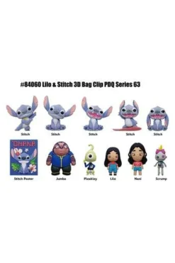 Lilo & Stitch Series 63 Foam Bag Clip
